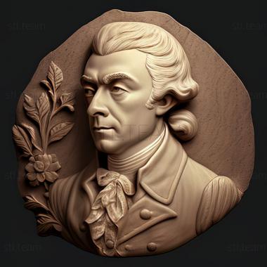 3D model Thomas Gainsborough (STL)